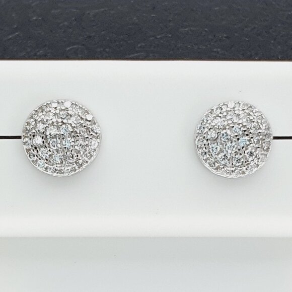 "925 sterling silver luxury CZ earrings for women/girls, Best for gift, RJUS2015 - Picture 4 of 11